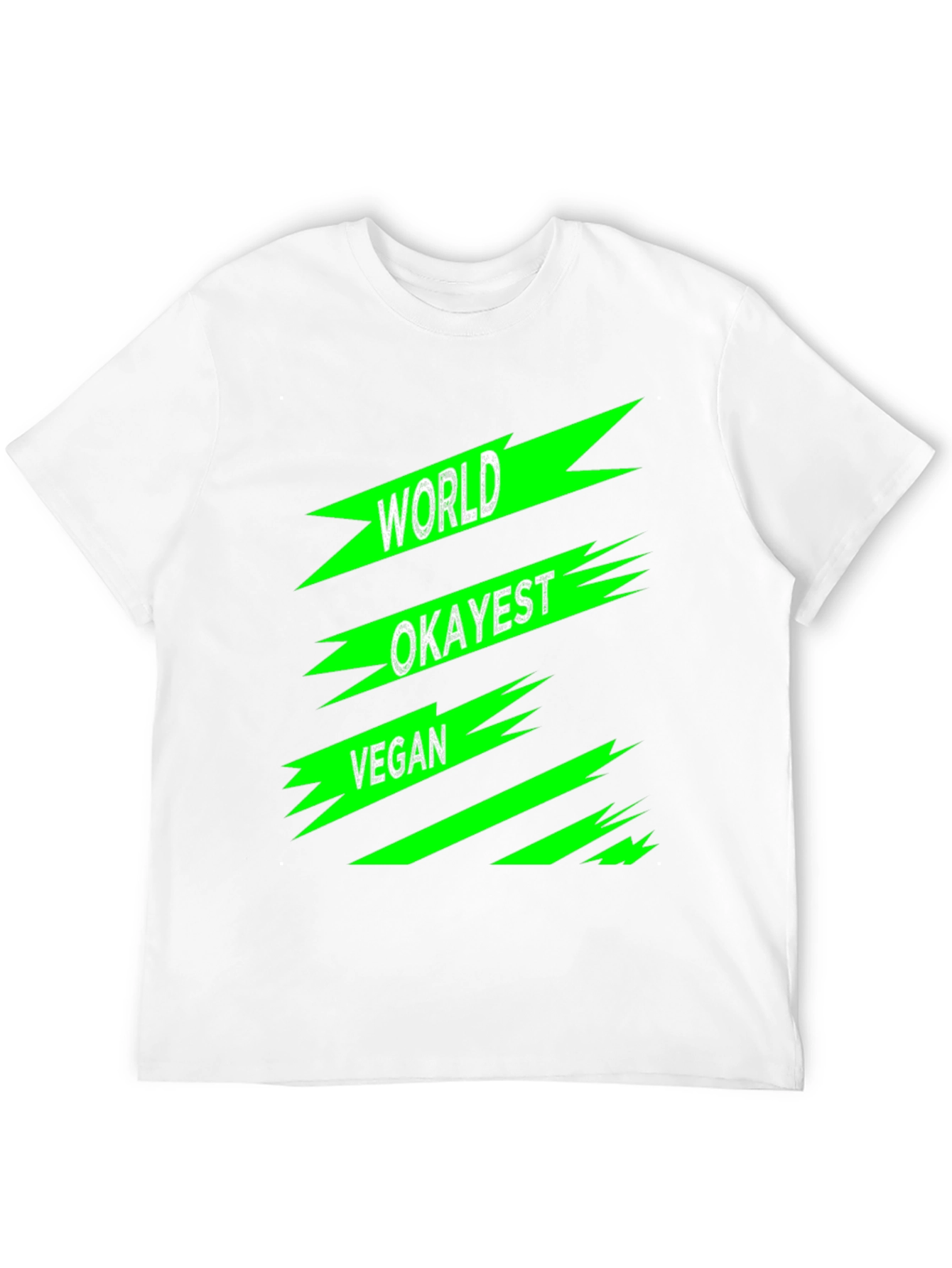 World Okayest Vegan Graphic T-Shirt