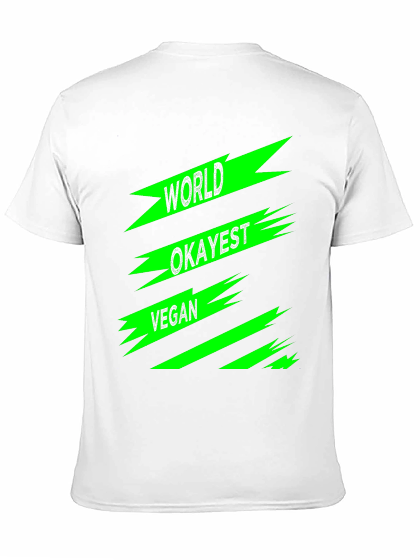 World Okayest Vegan Graphic T-Shirt