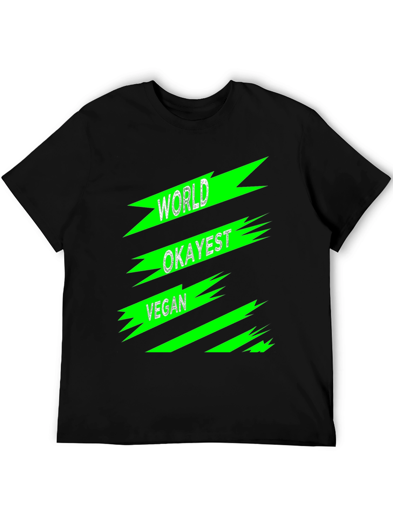 World Okayest Vegan Graphic T-Shirt