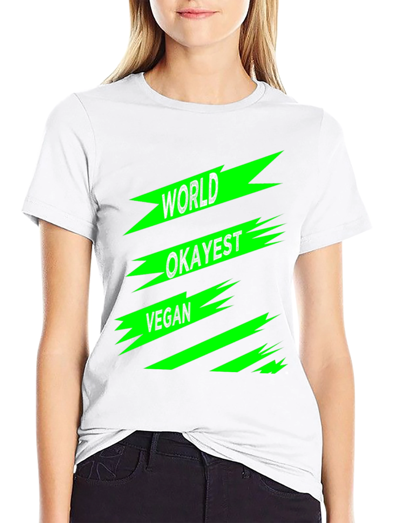 World Okayest Vegan Graphic T-Shirt