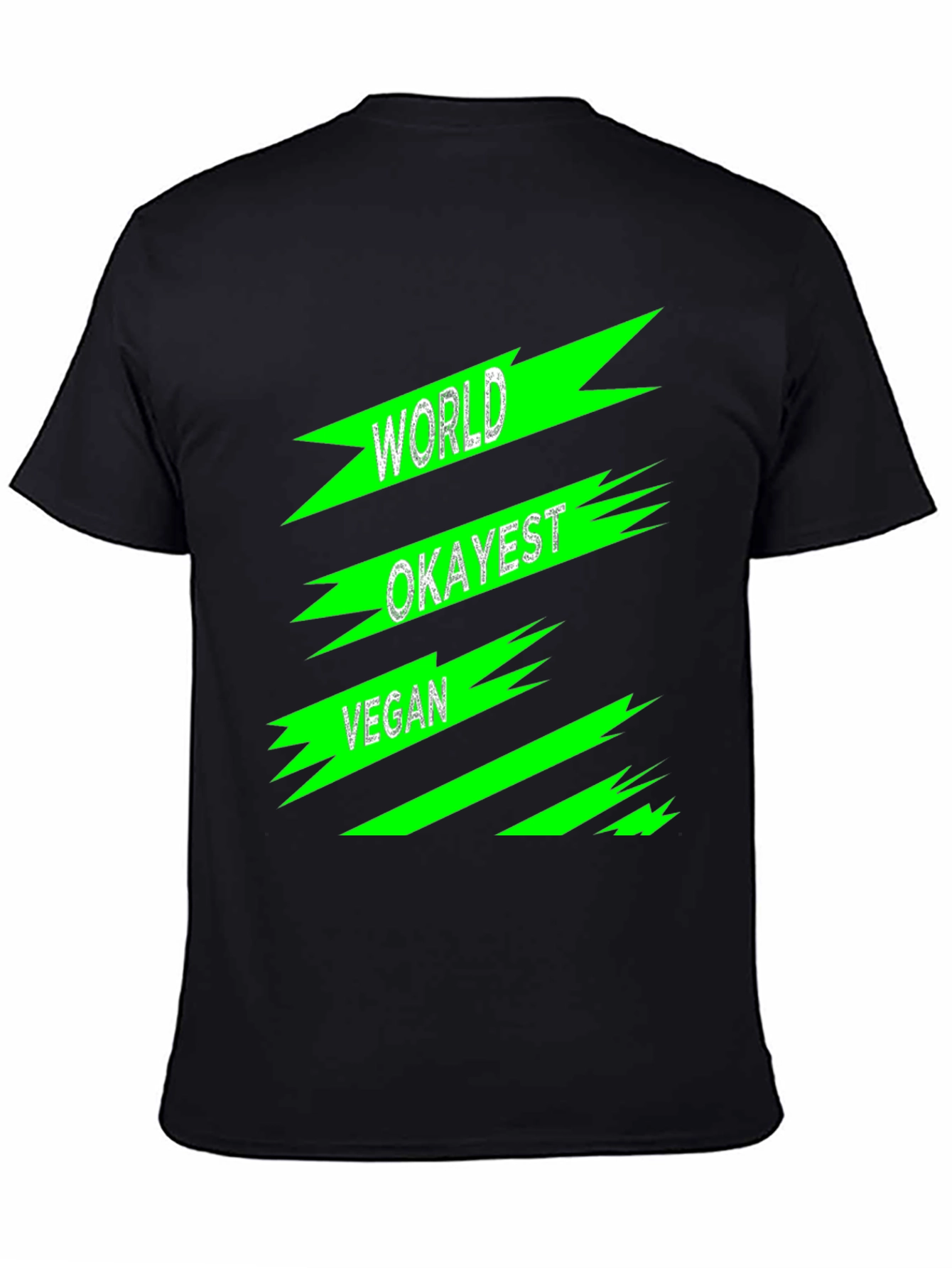 World Okayest Vegan Graphic T-Shirt