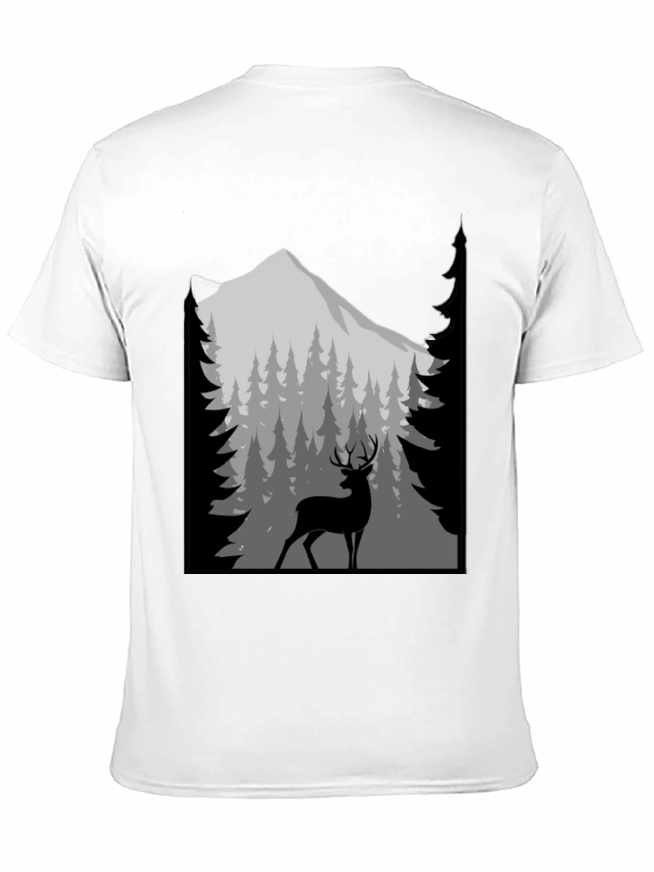 Deer Mountain Graphic T-Shirt
