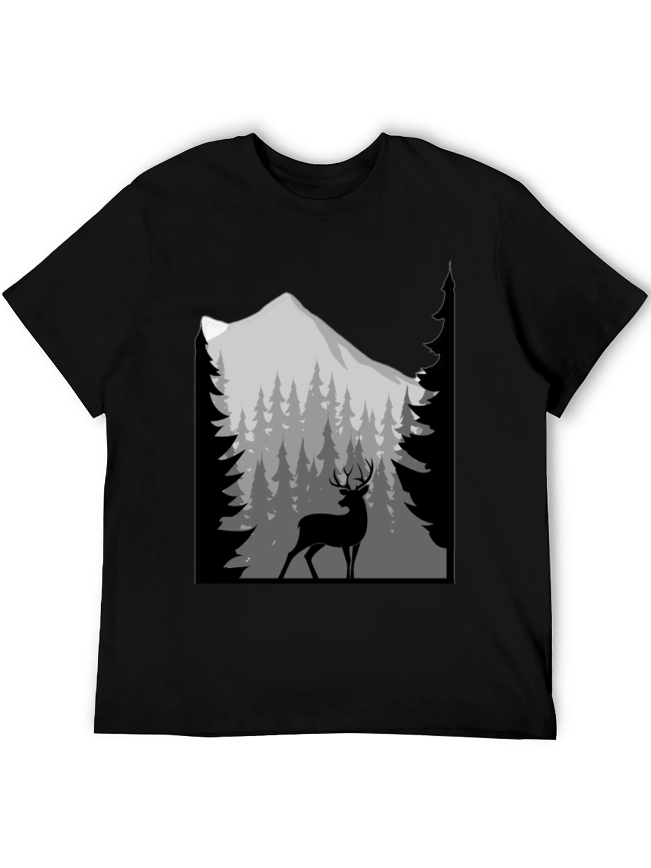 Deer Mountain Graphic T-Shirt