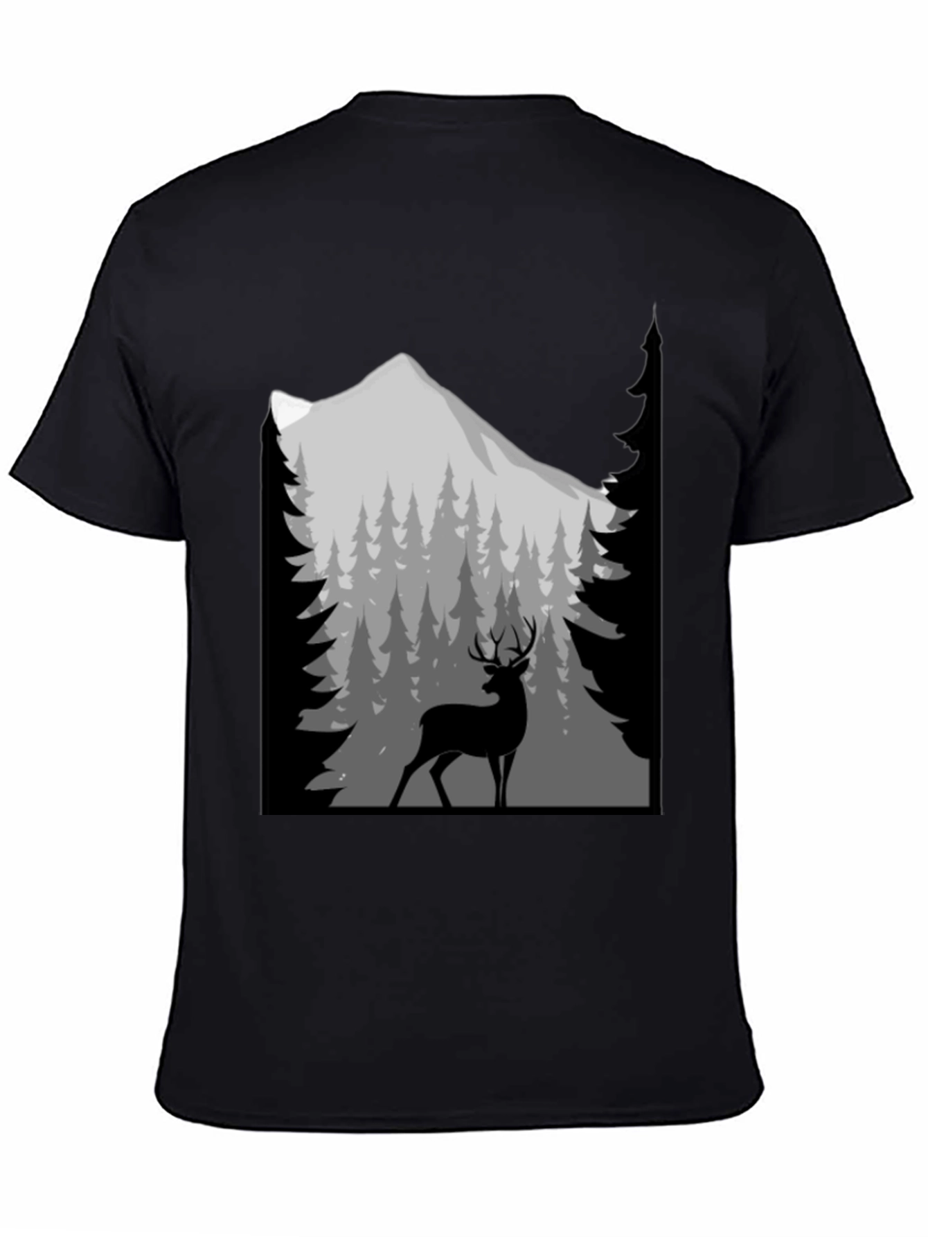 Deer Mountain Graphic T-Shirt