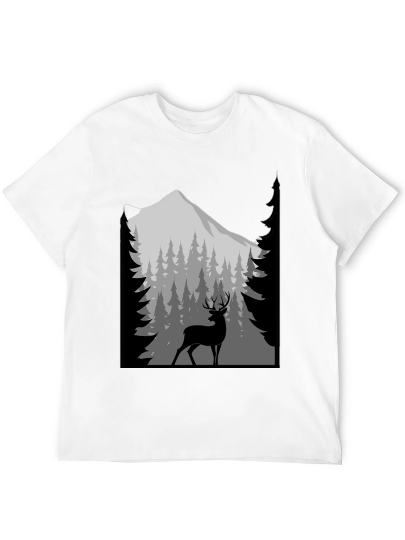 Deer Mountain Graphic T-Shirt