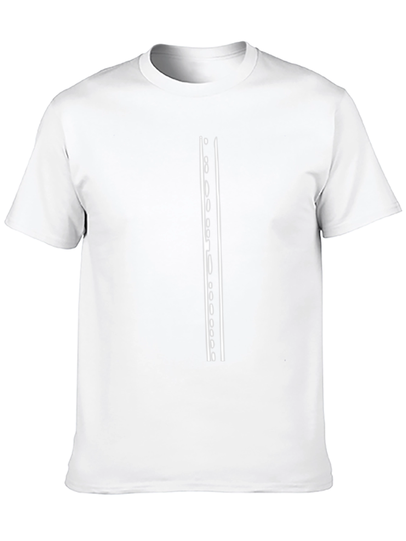Road Line Black Tee - Straight Path Graphic