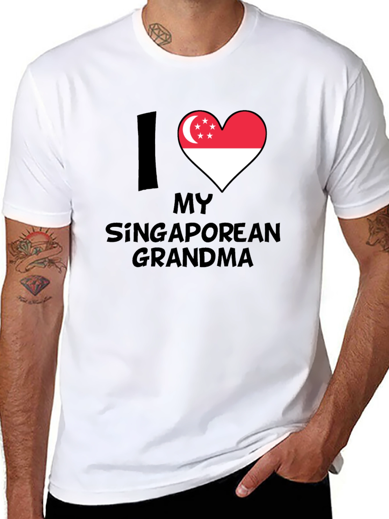 Singapore Grandma Pride T-Shirt