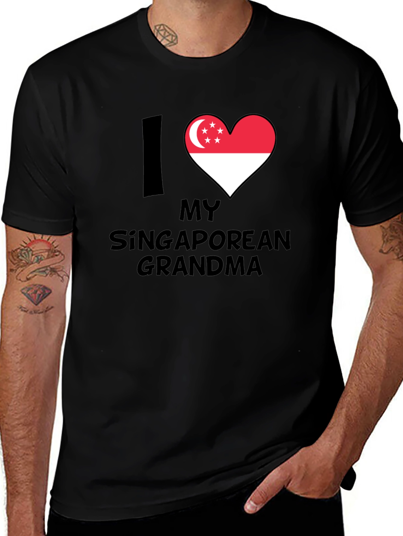 Singapore Grandma Pride T-Shirt