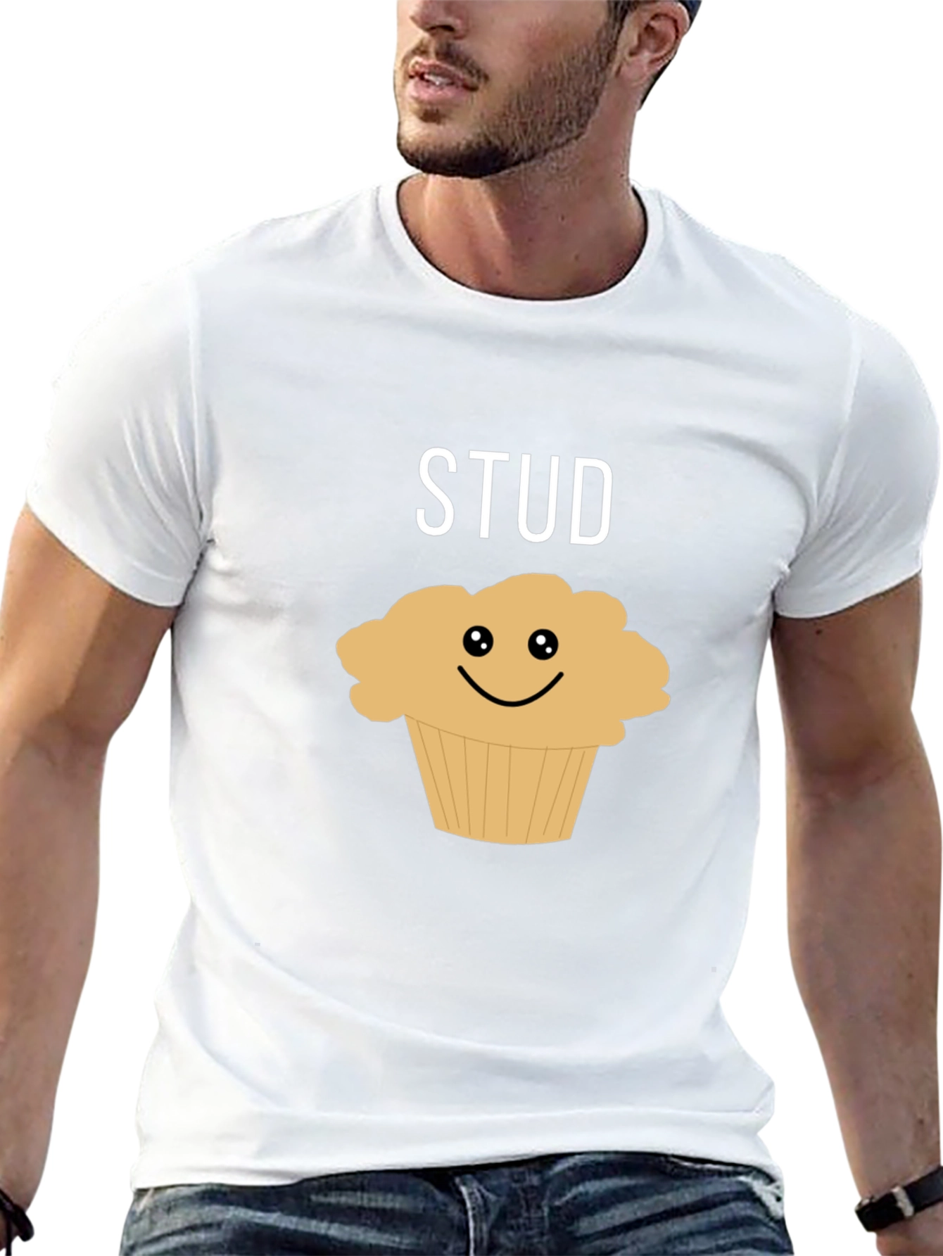 Stud Muffin T-Shirt - Funny Pun Tee