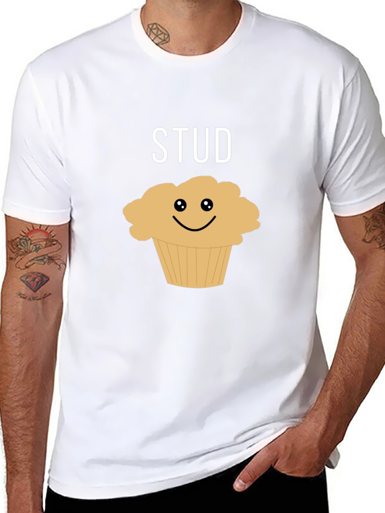 Stud Muffin T-Shirt - Funny Pun Tee