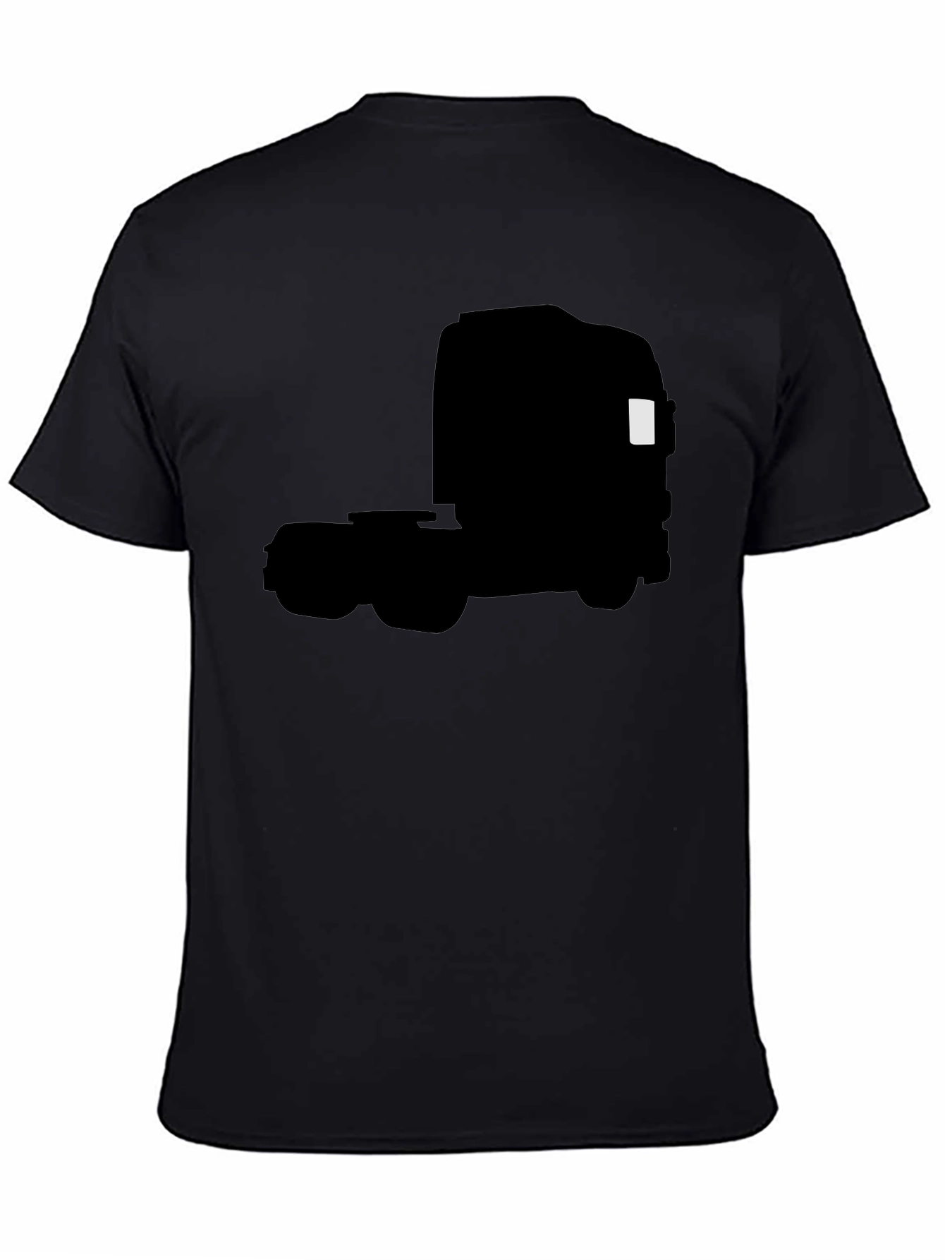 Truck Silhouette Graphic Tee - Black