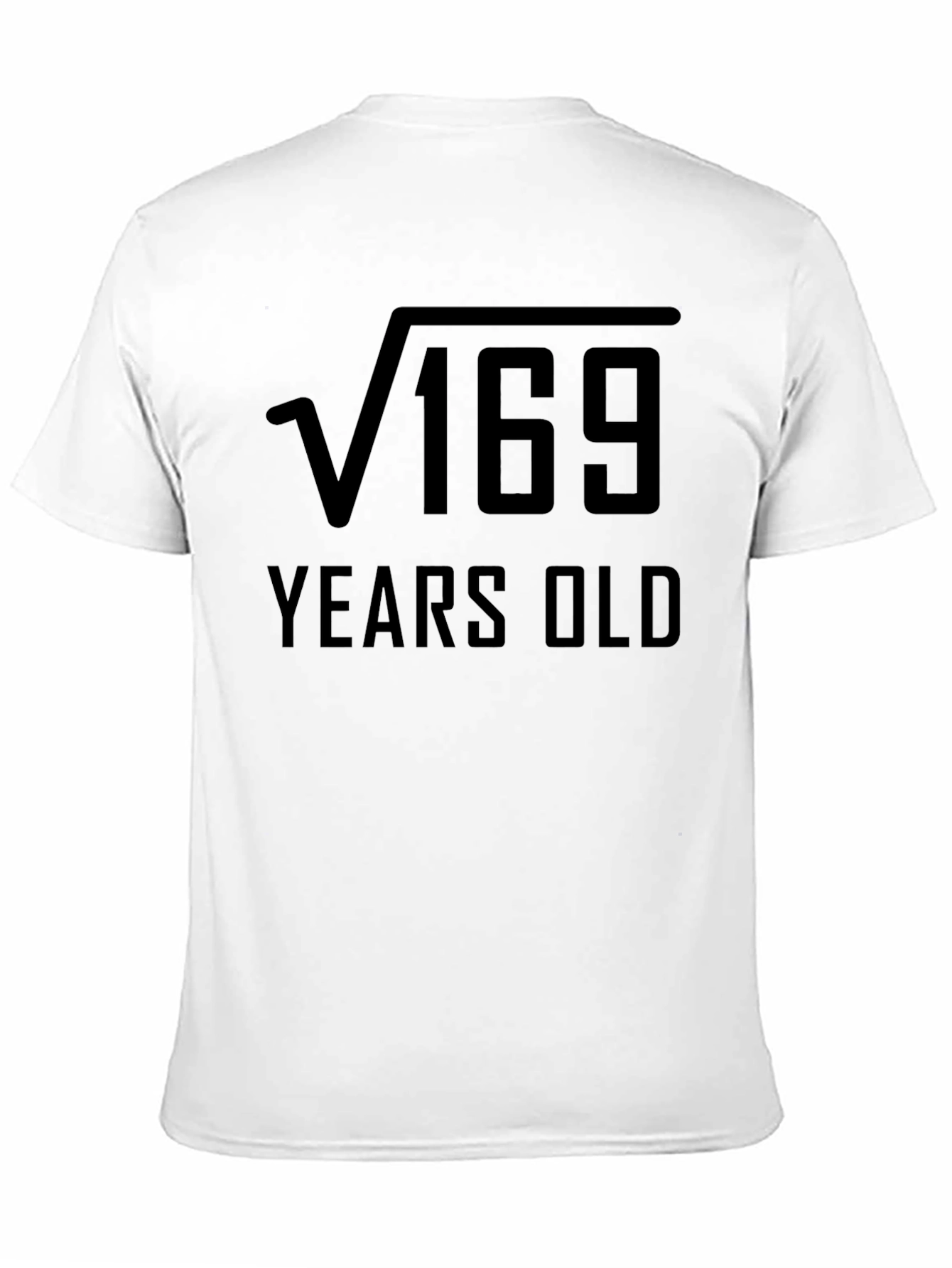 Funny 13th Birthday T-Shirt - Square Root of 169