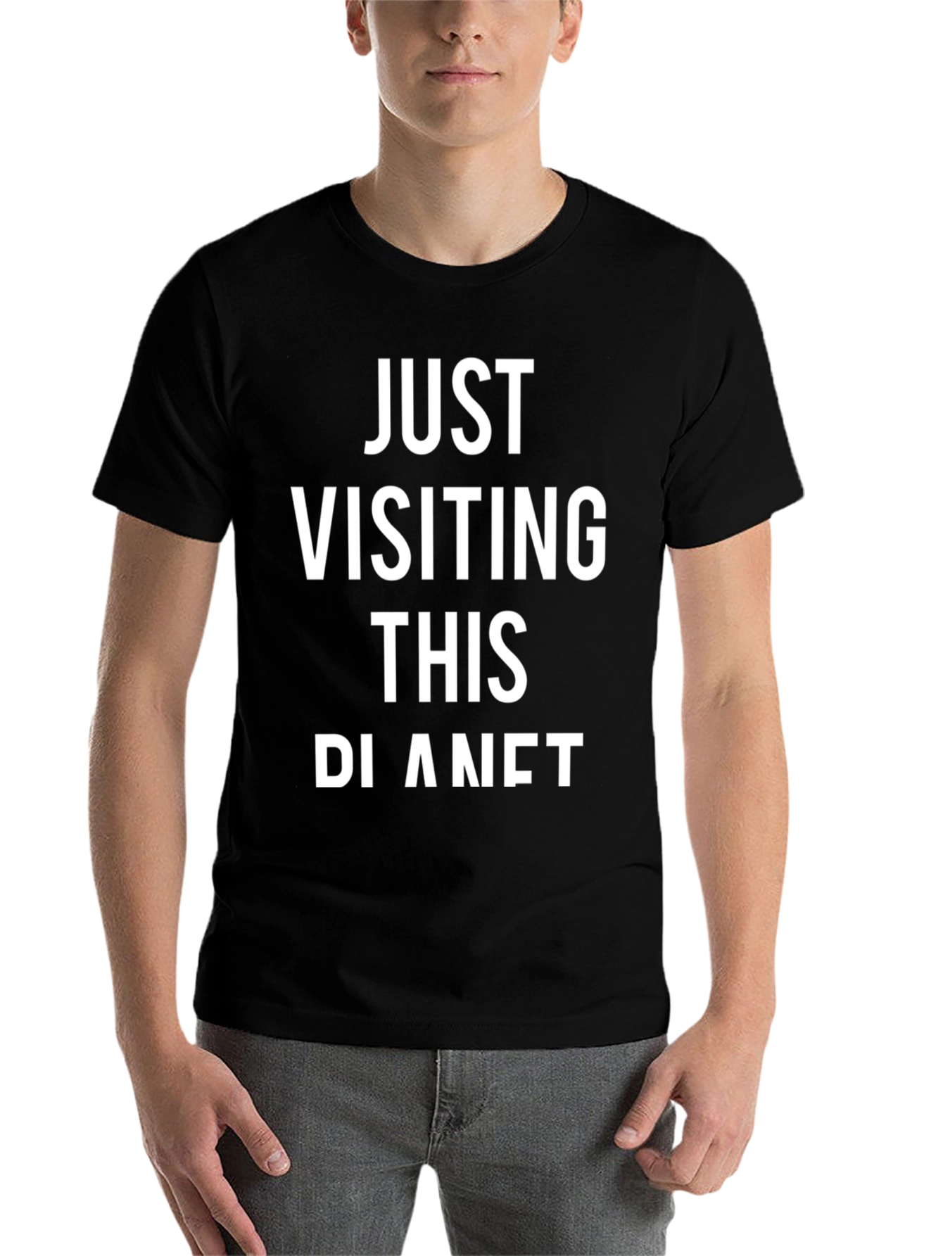 Just Visiting This Planet Graphic T-Shirt