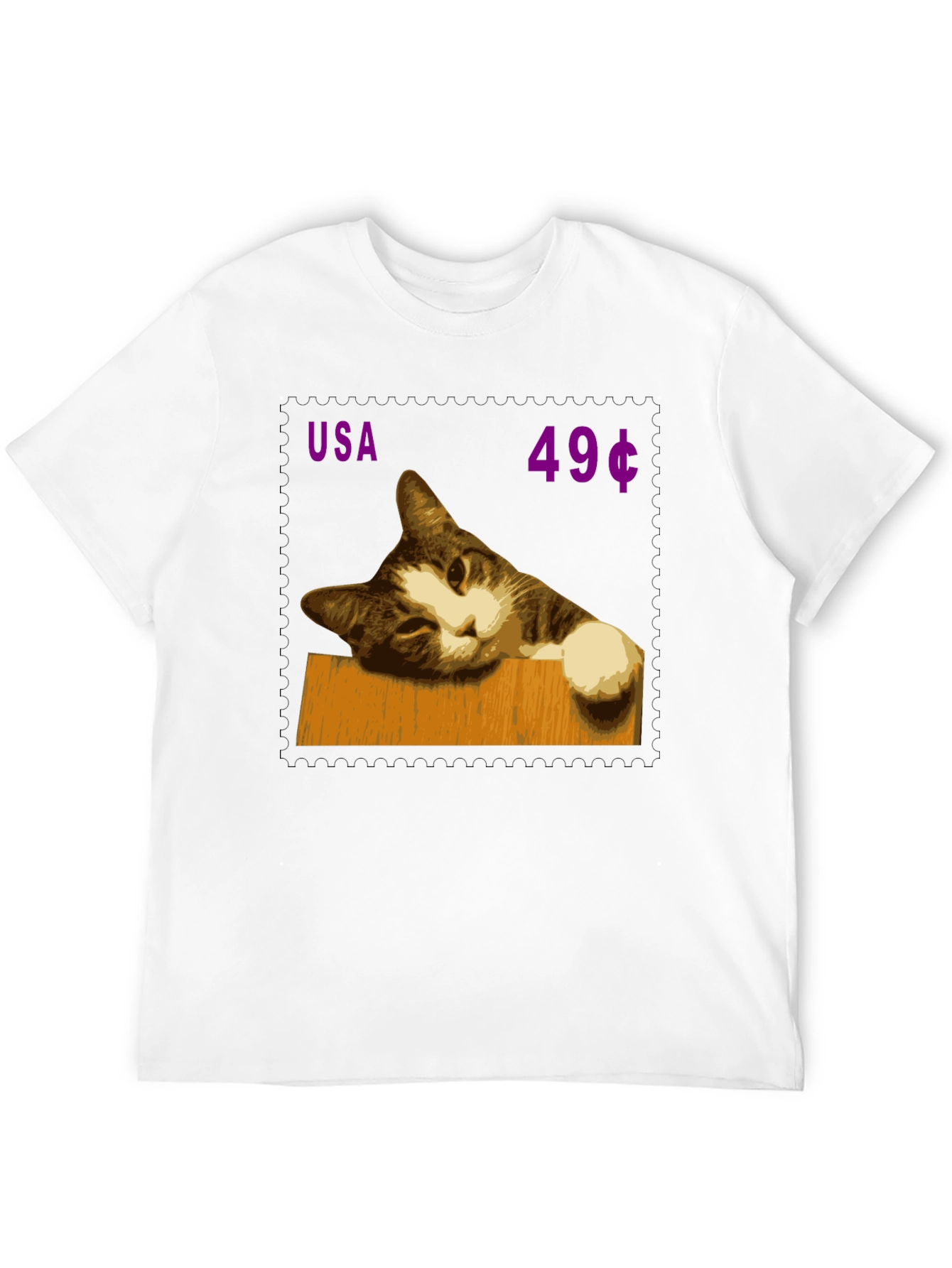 Cool Cat USA 49¢ Stamp T-Shirt