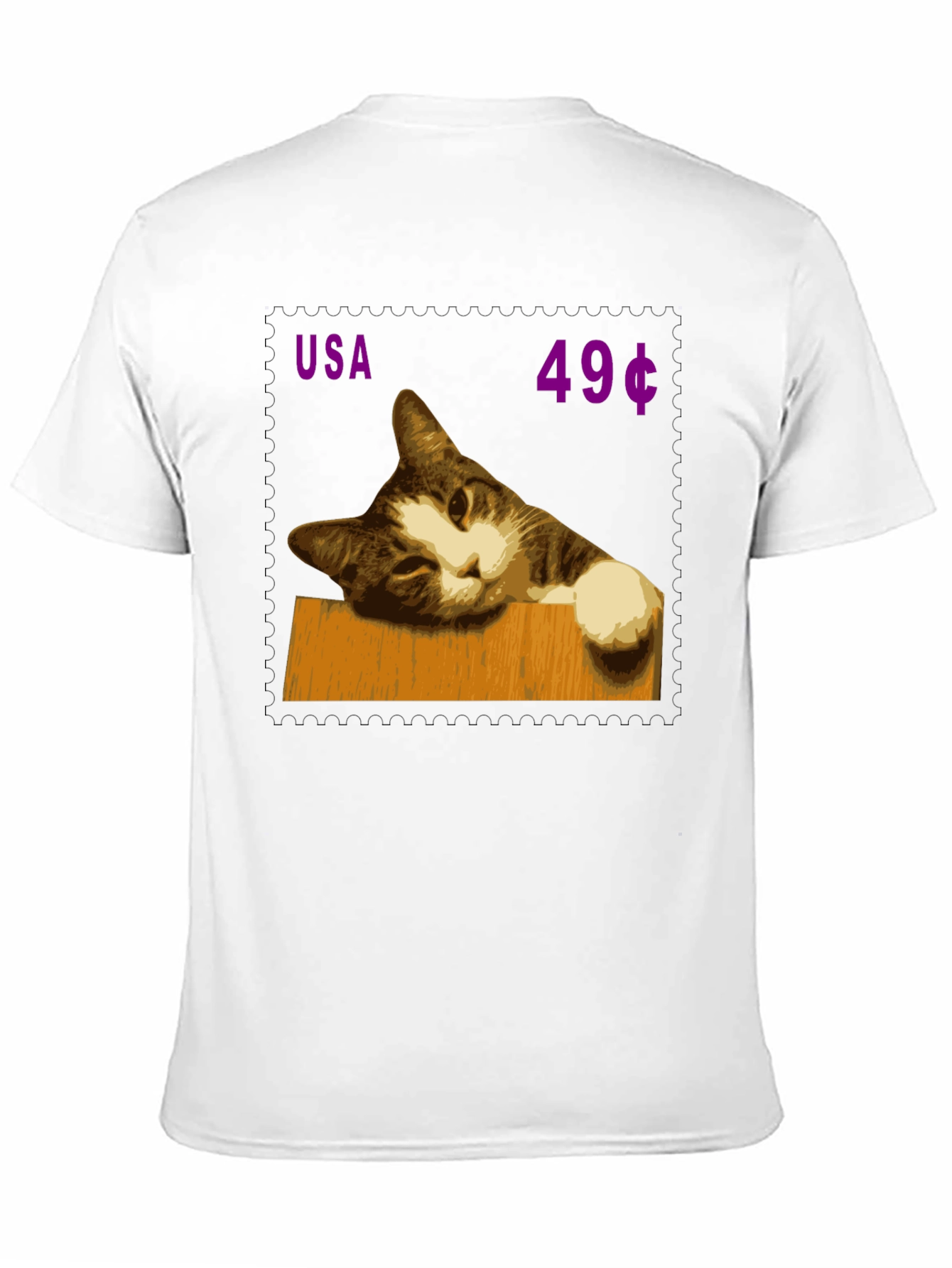 Cool Cat USA 49¢ Stamp T-Shirt