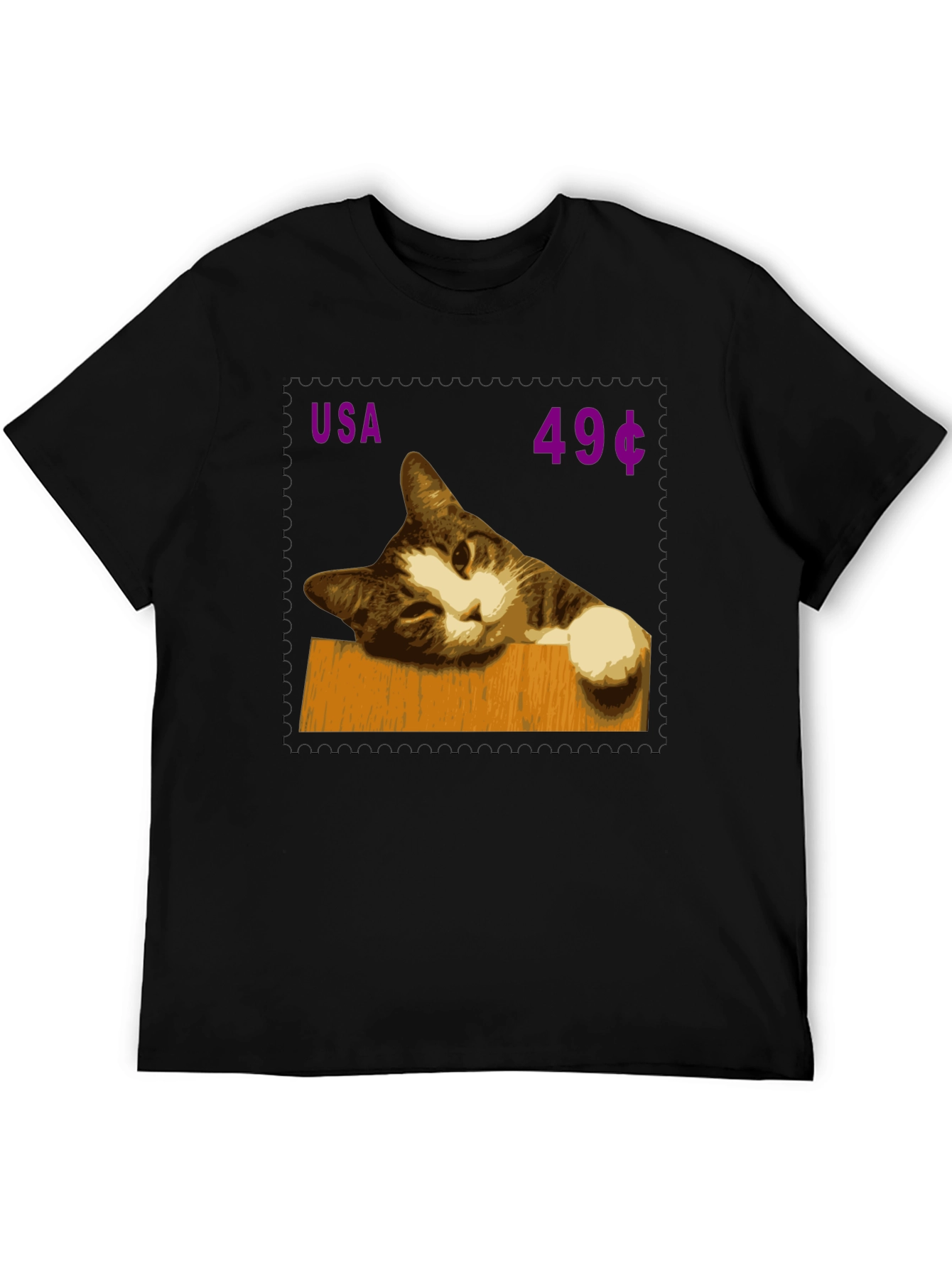 Cool Cat USA 49¢ Stamp T-Shirt