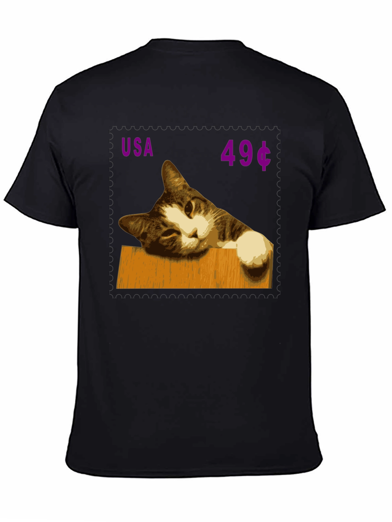 Cool Cat USA 49¢ Stamp T-Shirt