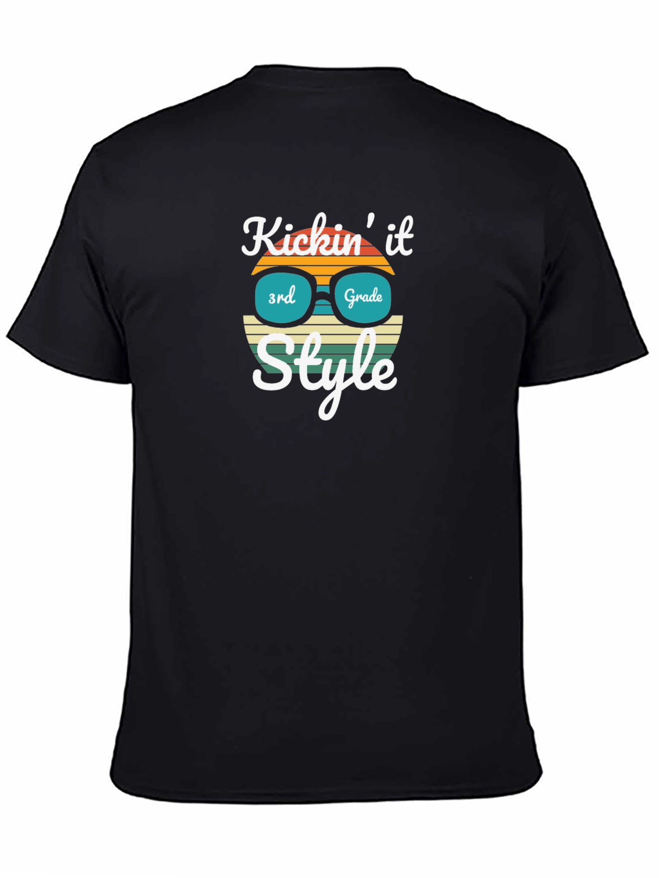 Kicking It 3rd Grade Style Graphic Tee