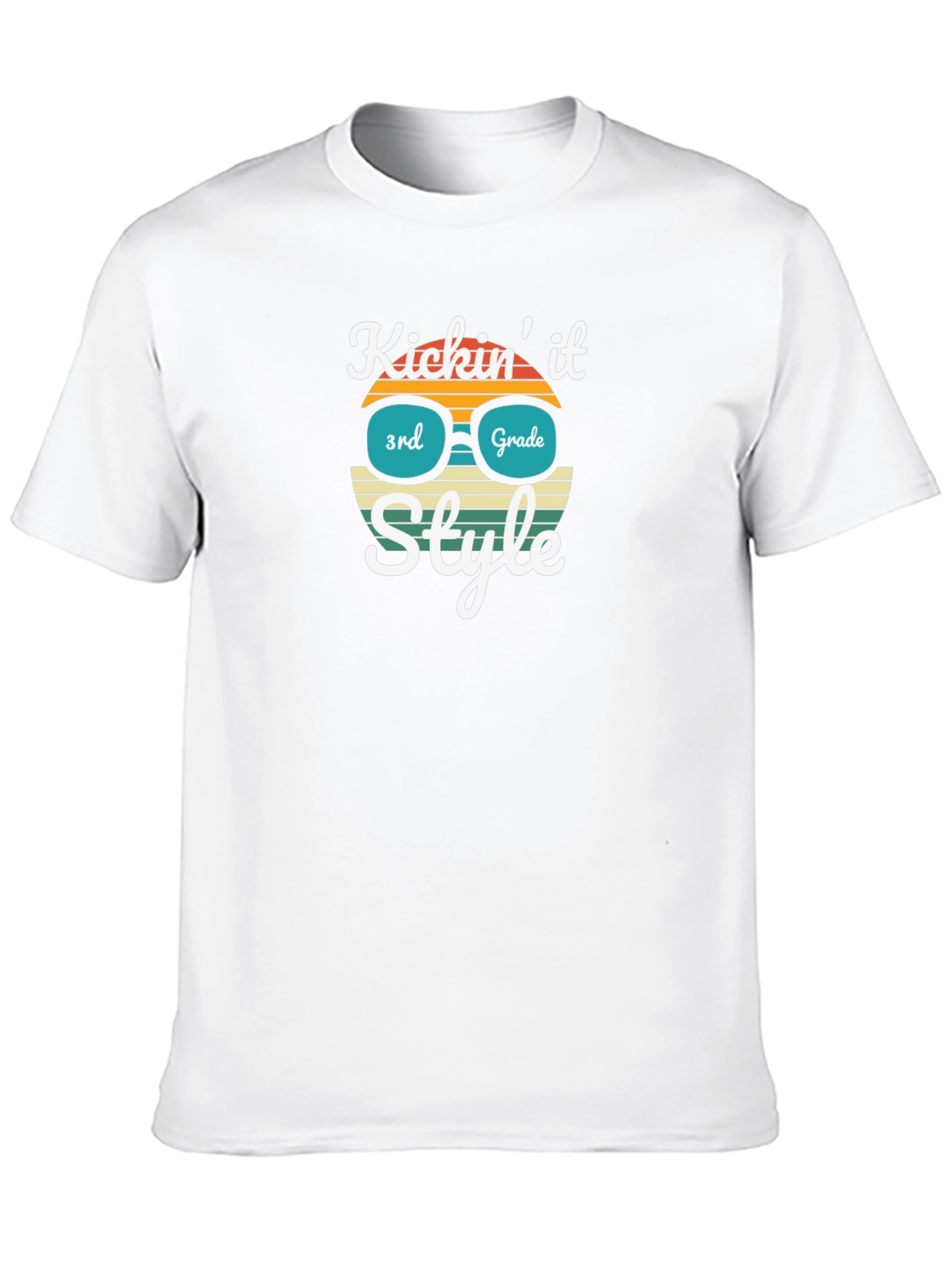 Kicking It 3rd Grade Style Graphic Tee
