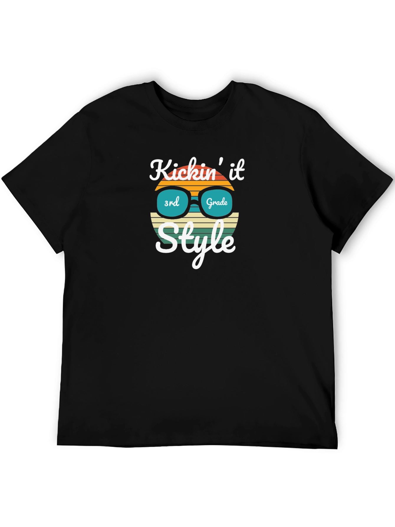 Kicking It 3rd Grade Style Graphic Tee