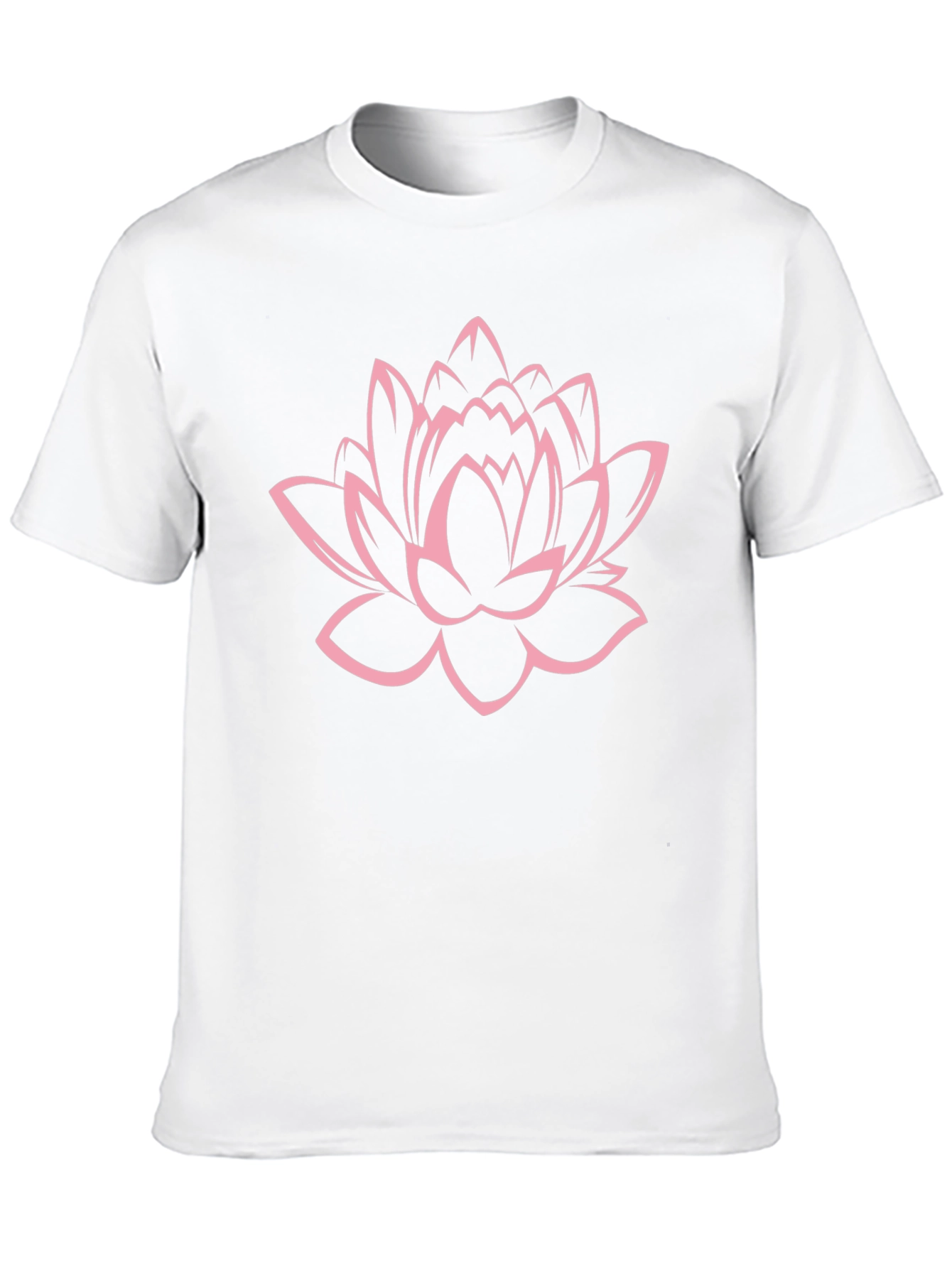 Lotus Flower Graphic Tee - Relaxed Fit