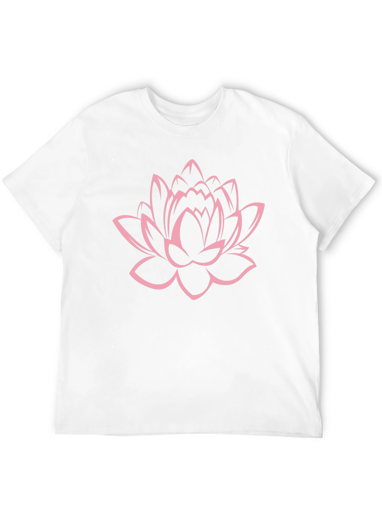 Lotus Flower Graphic Tee - Relaxed Fit