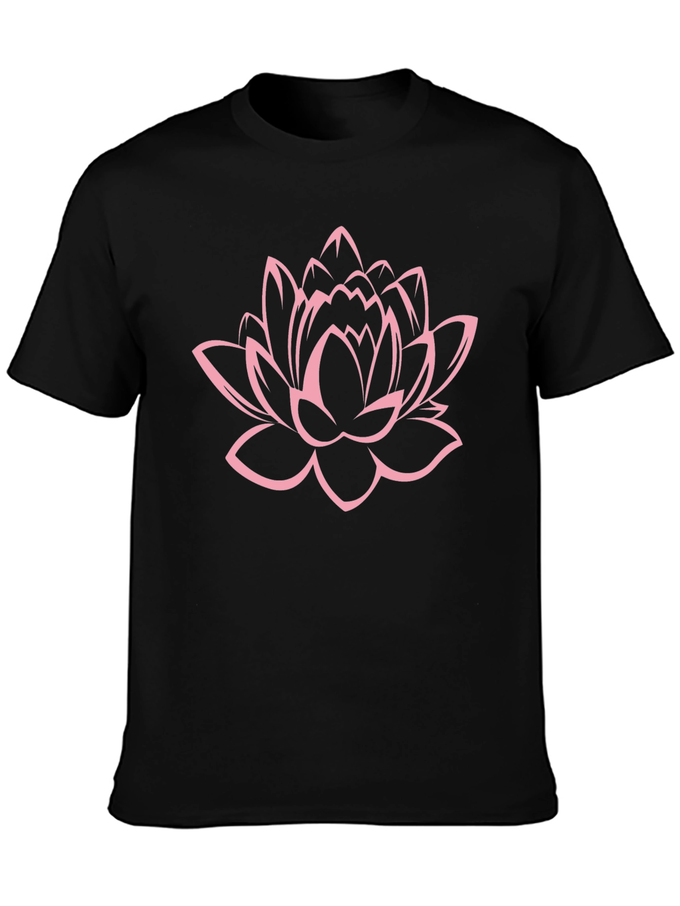 Lotus Flower Graphic Tee - Relaxed Fit