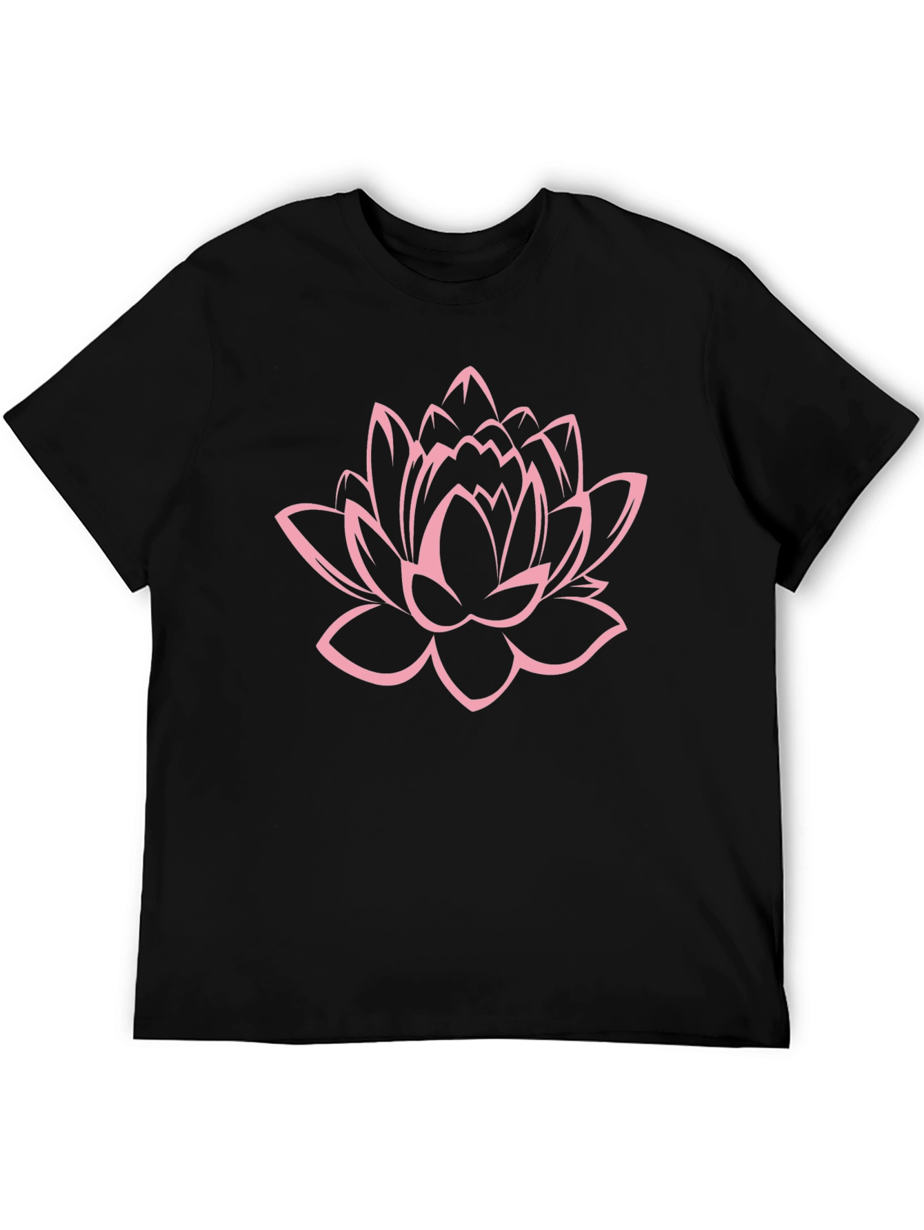 Lotus Flower Graphic Tee - Relaxed Fit