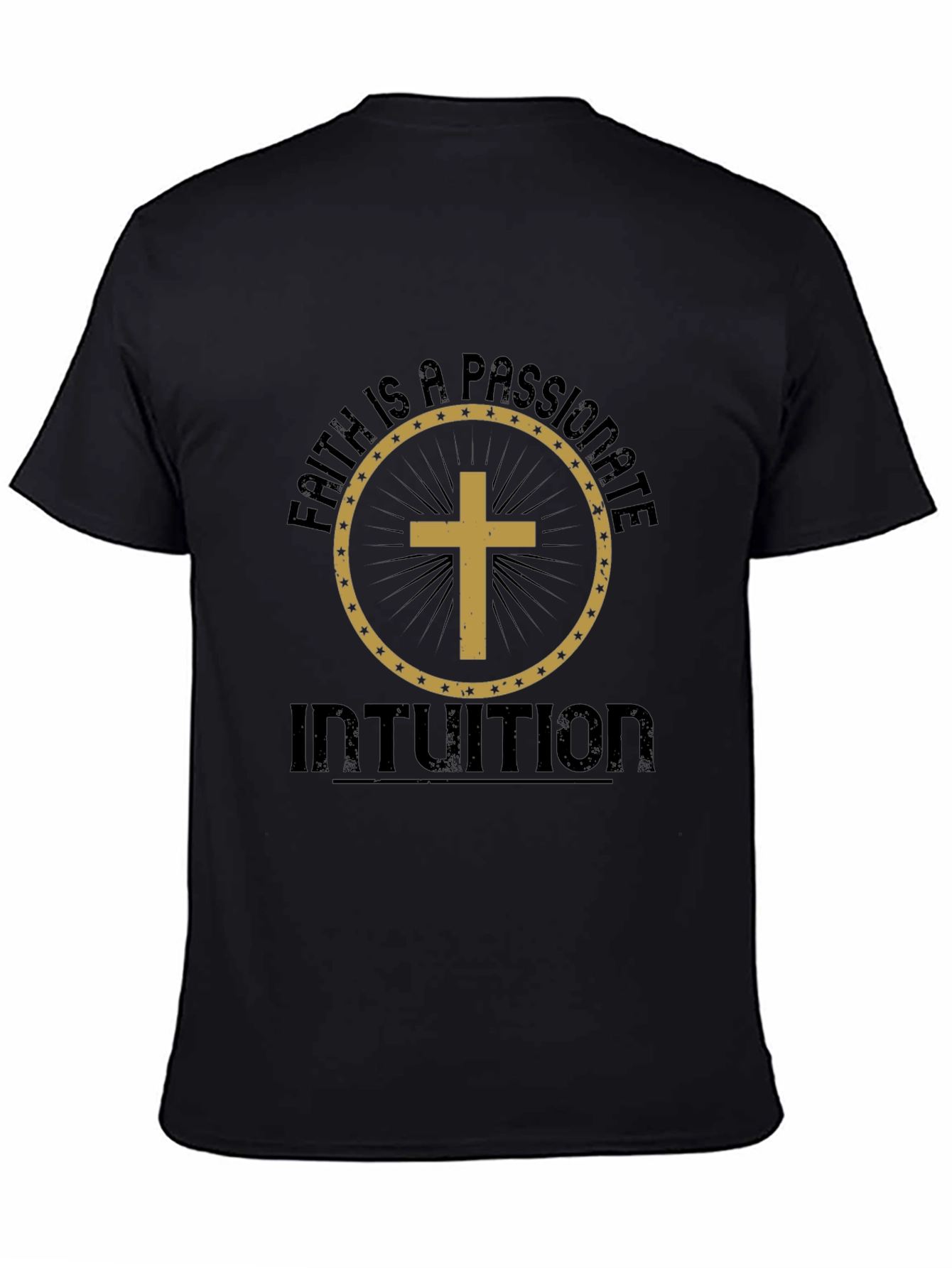 Faith Intuition Graphic Tee - Passionate Belief Shirt