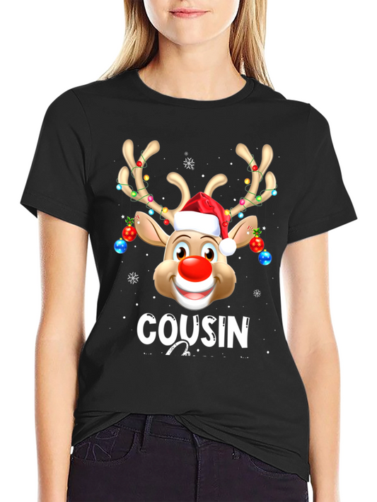 Reindeer Cousin Christmas T-Shirt