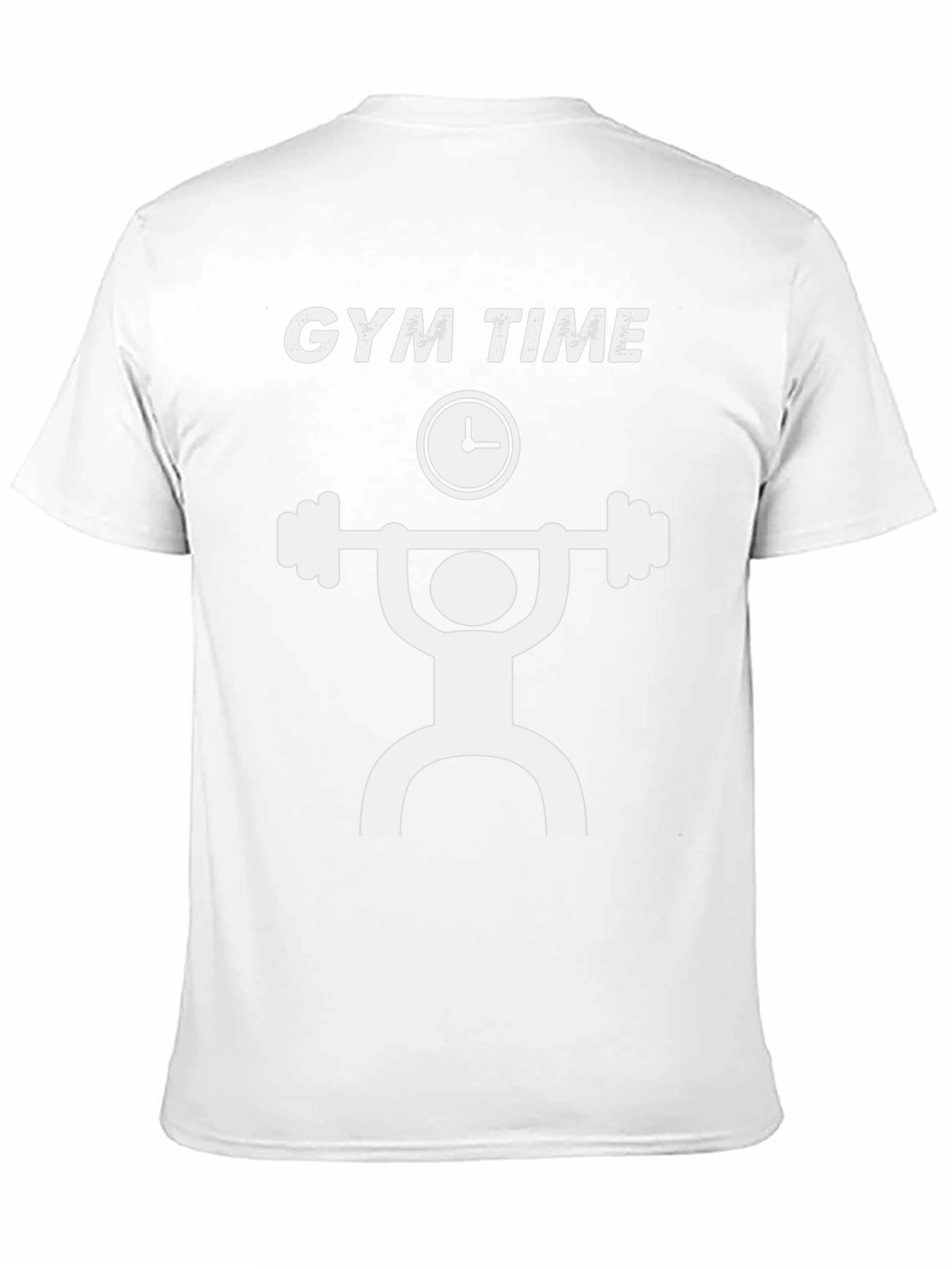 Gym Time Graphic Tee - Workout Motivation T-Shirt