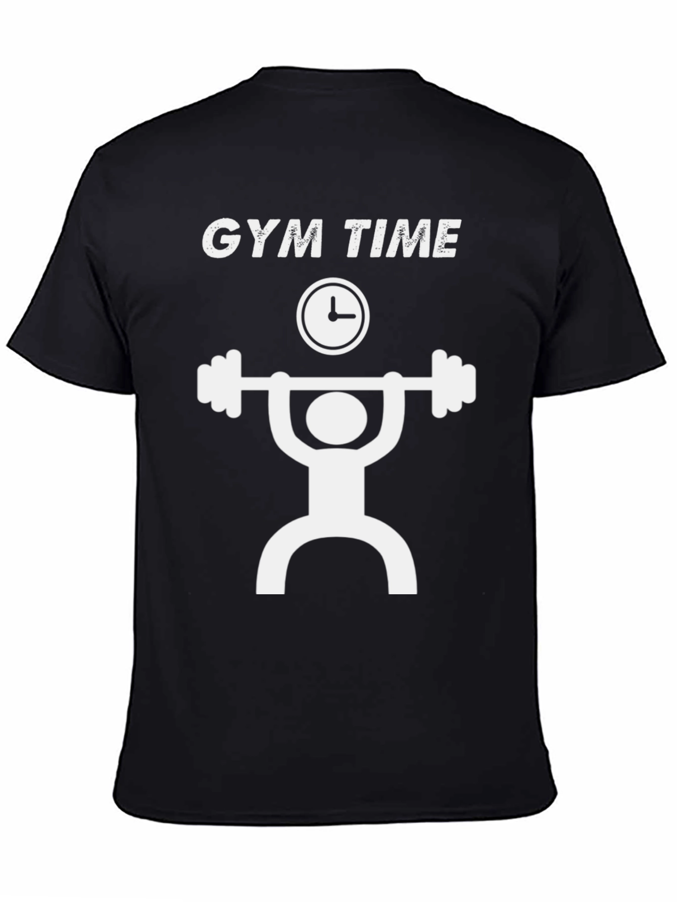 Gym Time Graphic Tee - Workout Motivation T-Shirt