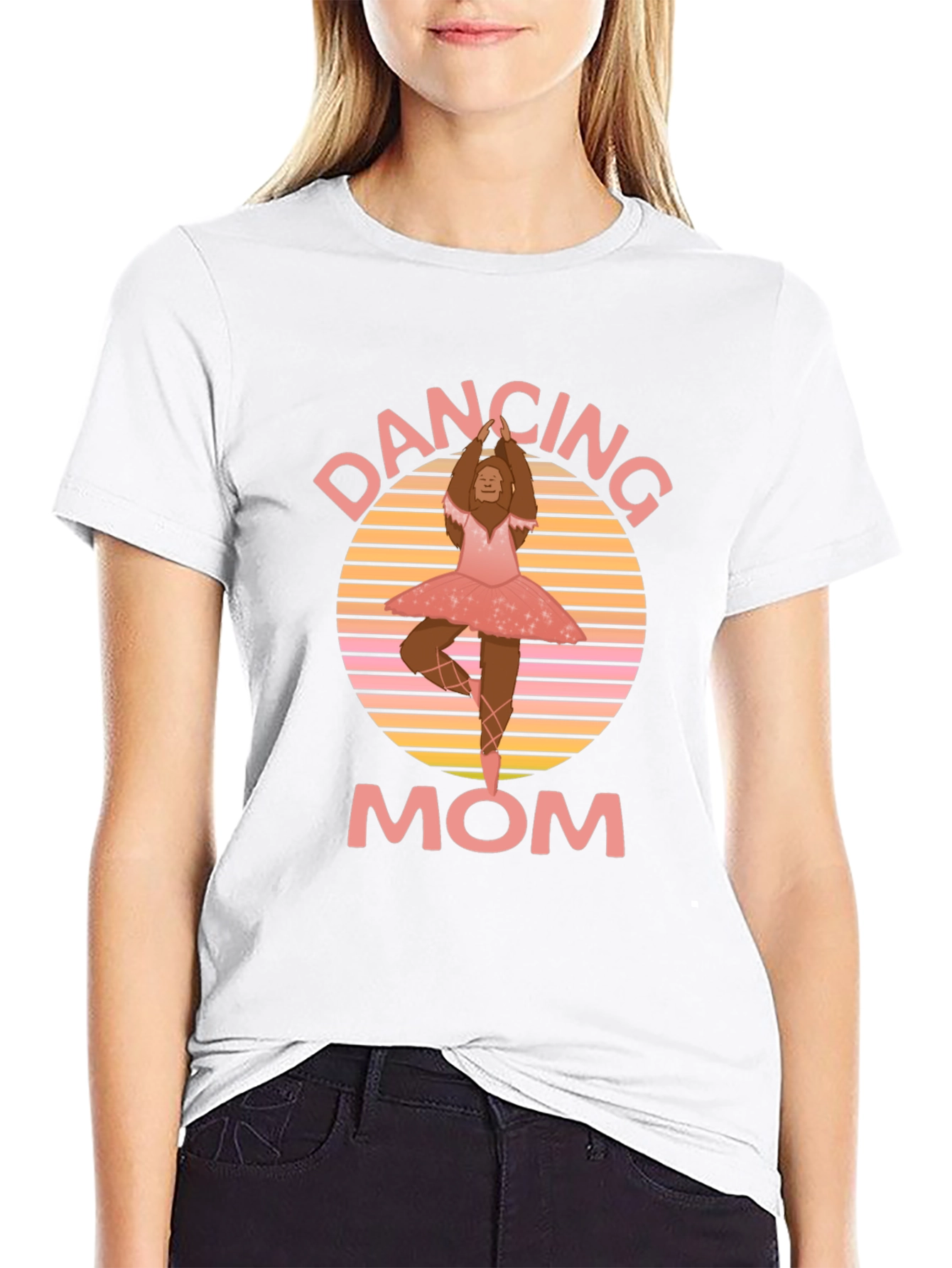 Dancing Mom Bigfoot T-Shirt