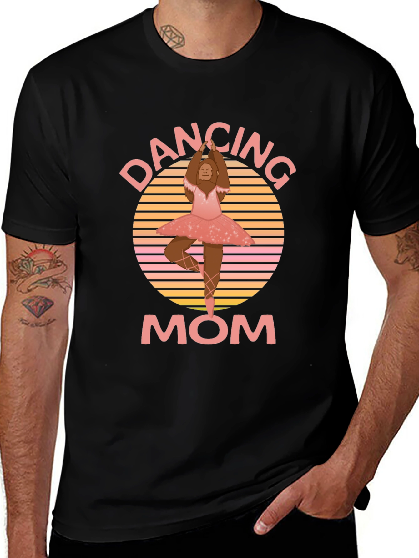 Dancing Mom Bigfoot T-Shirt