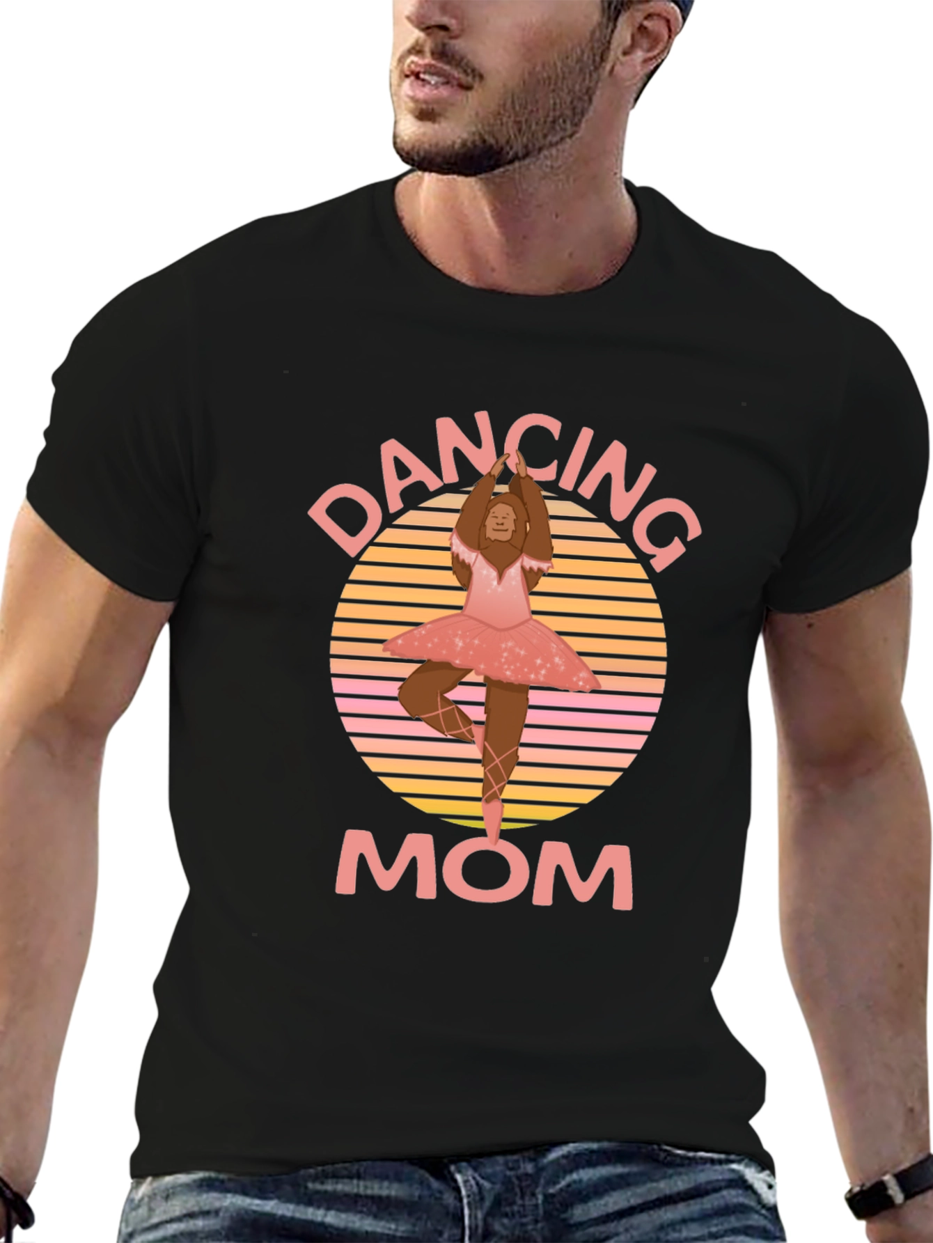 Dancing Mom Bigfoot T-Shirt