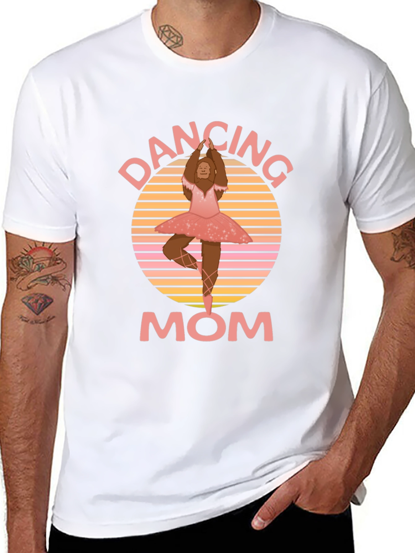 Dancing Mom Bigfoot T-Shirt