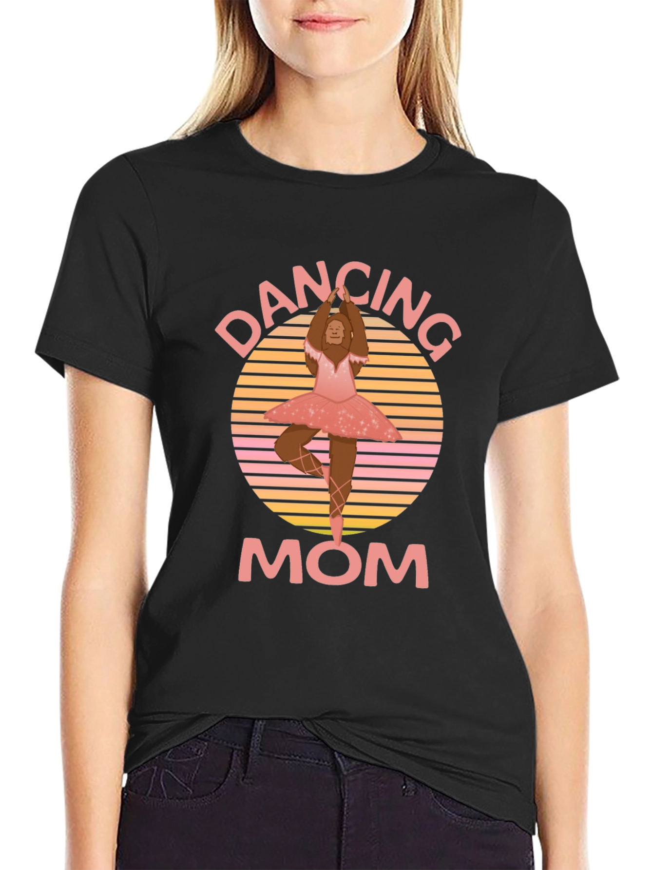 Dancing Mom Bigfoot T-Shirt