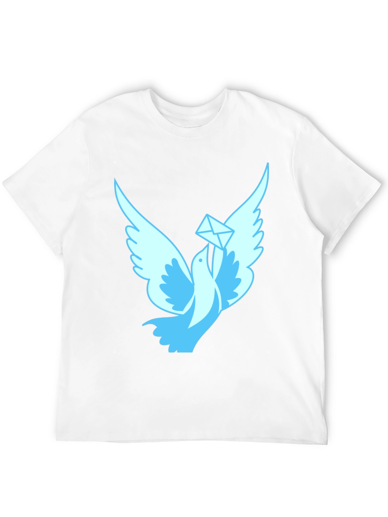 Dove Messenger Black T-Shirt
