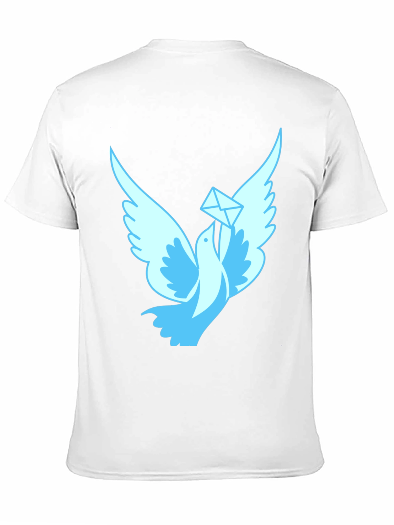 Dove Messenger Black T-Shirt
