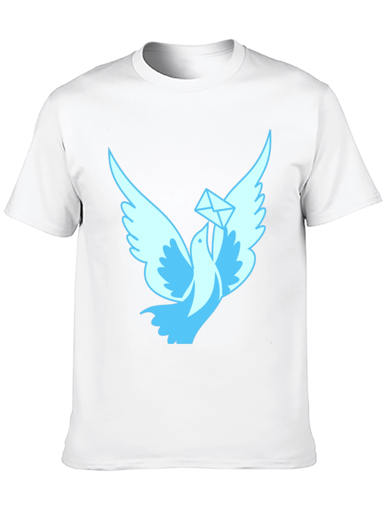 Dove Messenger Black T-Shirt