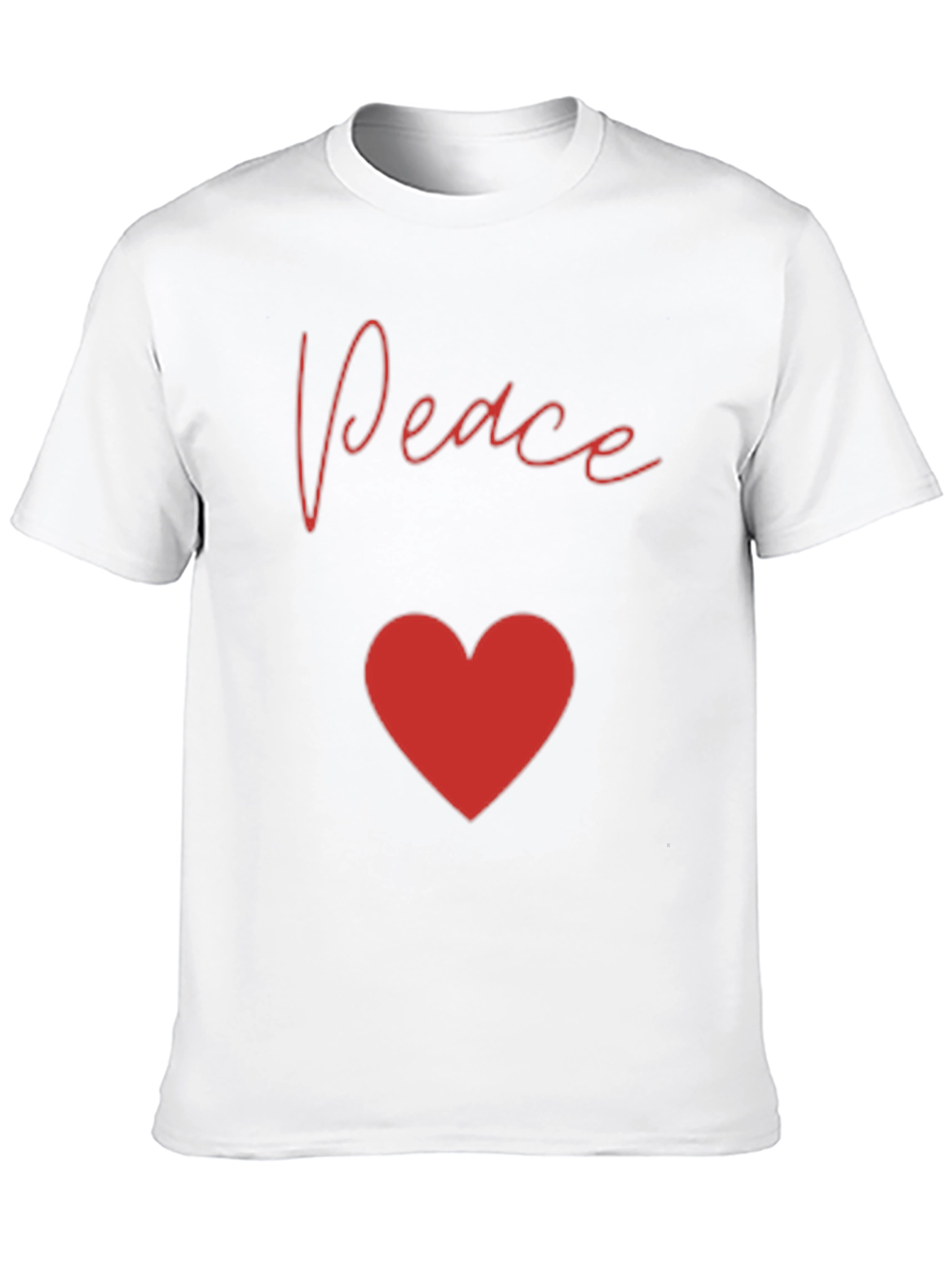 Peace & Love Graphic T-Shirt