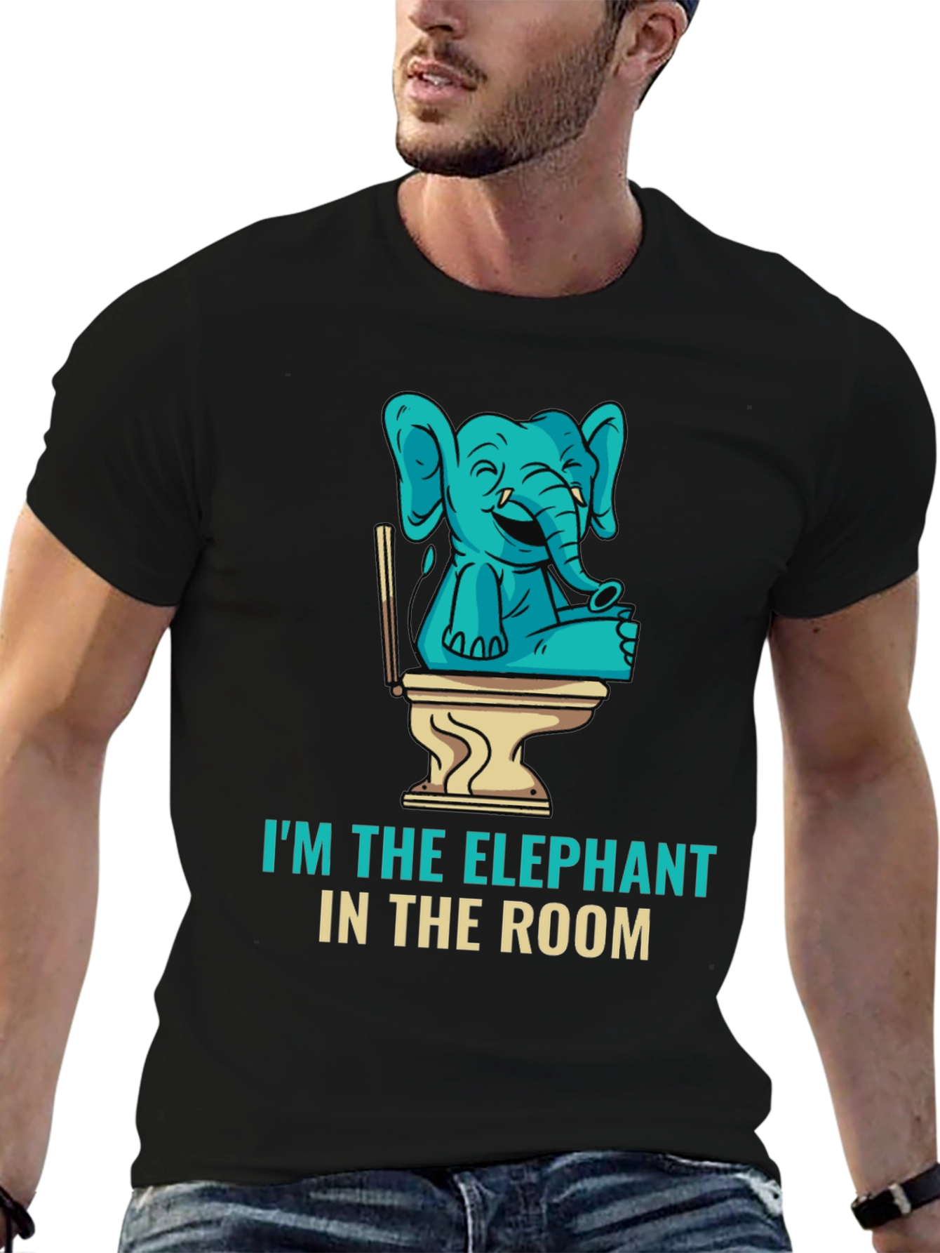 Elephant in the Room Graphic Tee