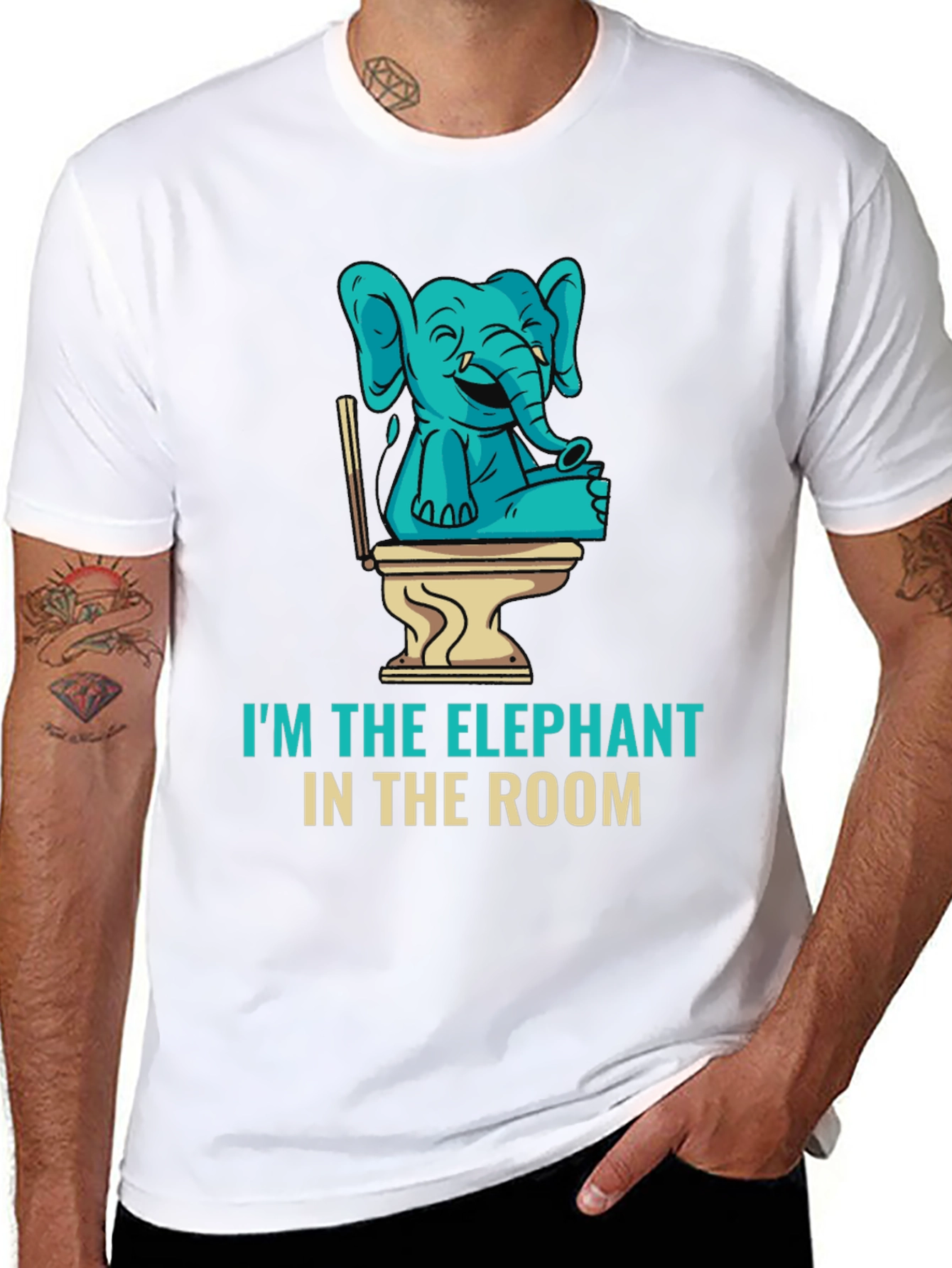Elephant in the Room Graphic Tee