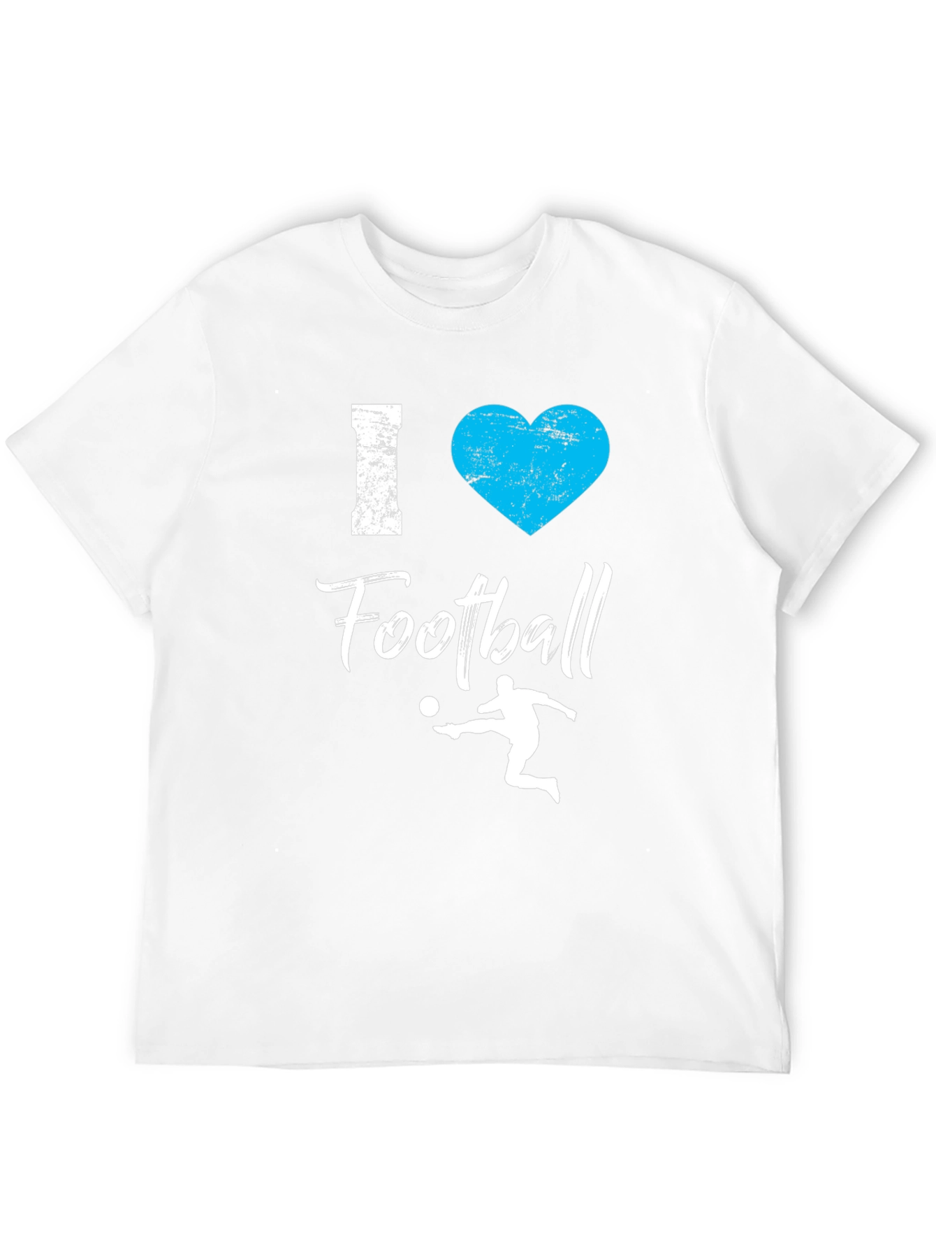 I Love Football T-Shirt - Graphic Tee