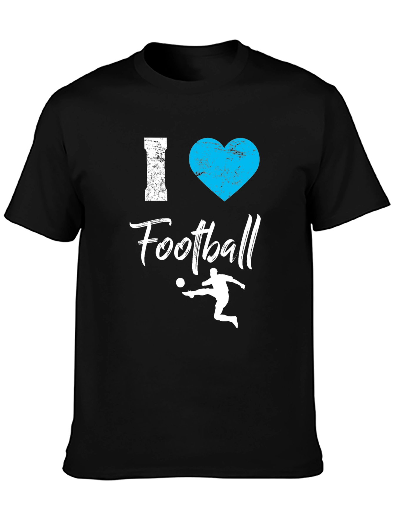 I Love Football T-Shirt - Graphic Tee