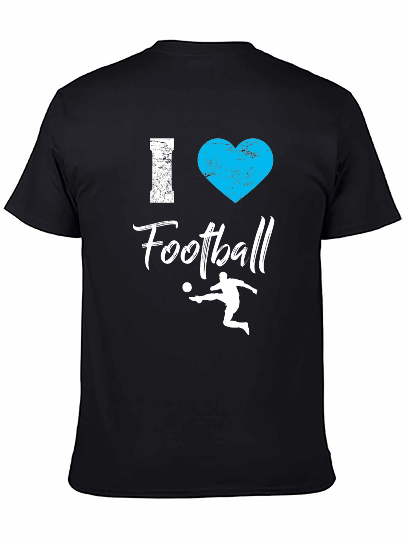 I Love Football T-Shirt - Graphic Tee