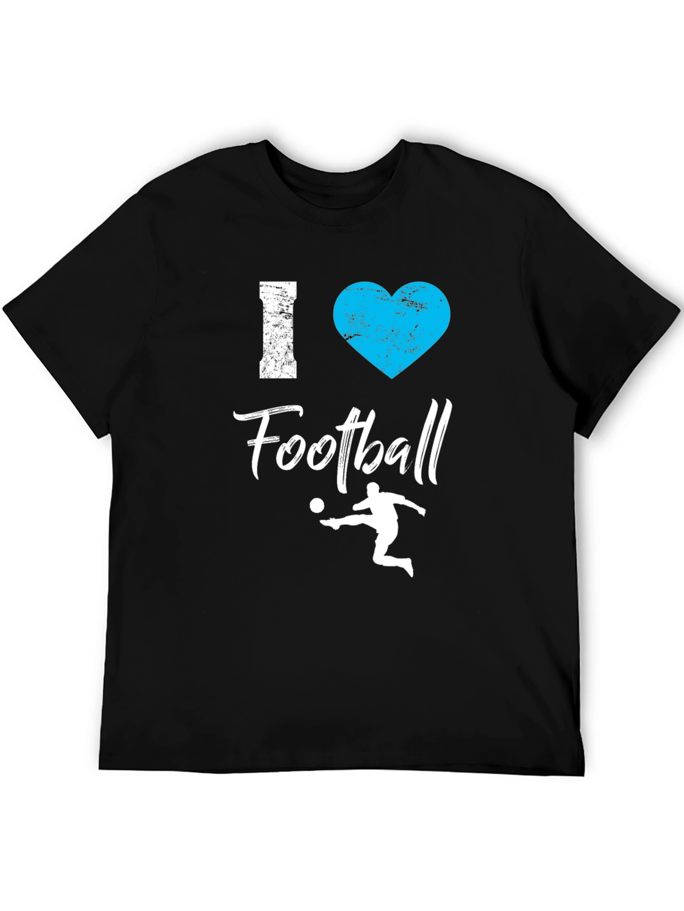 I Love Football T-Shirt - Graphic Tee