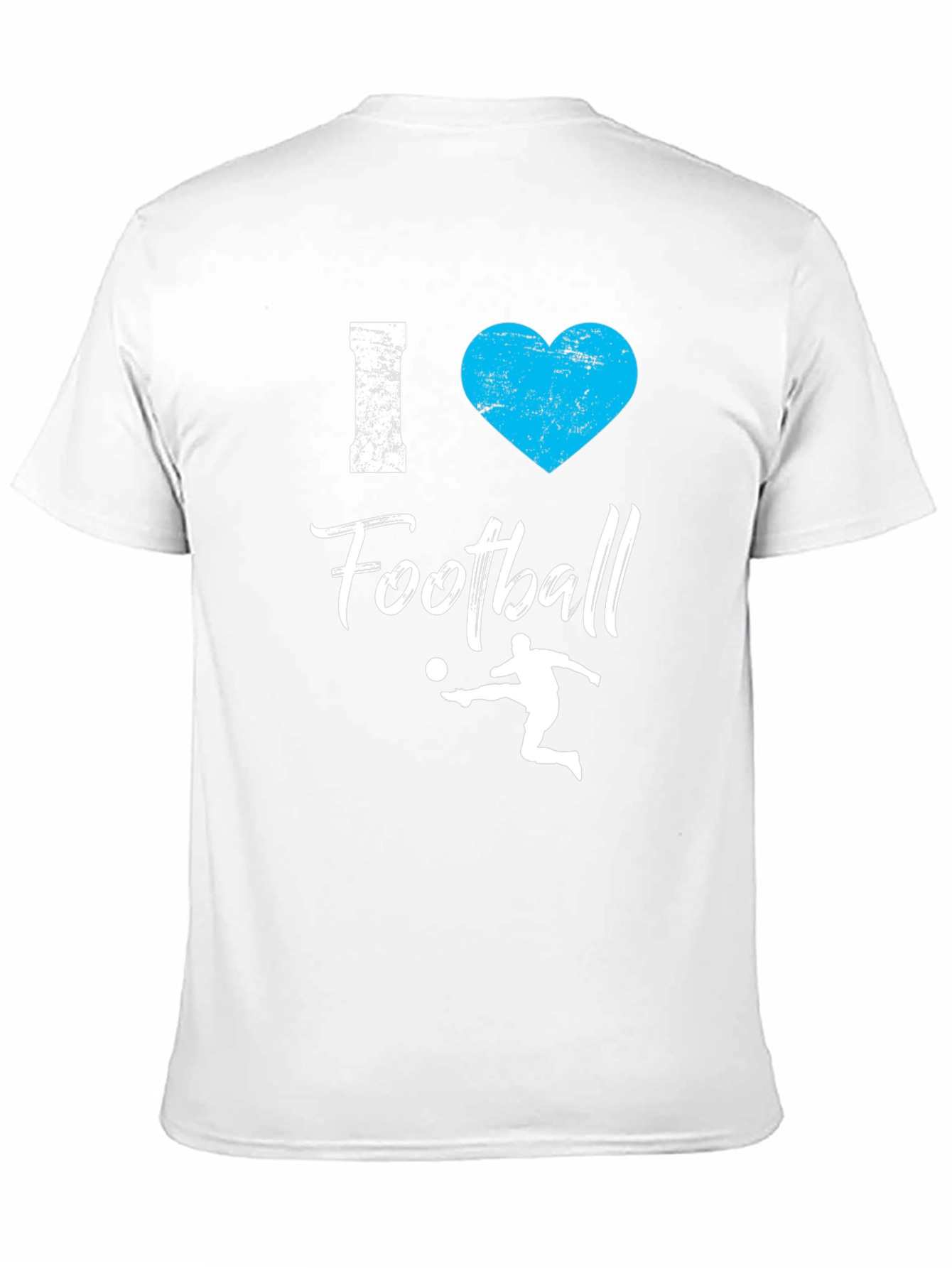 I Love Football T-Shirt - Graphic Tee