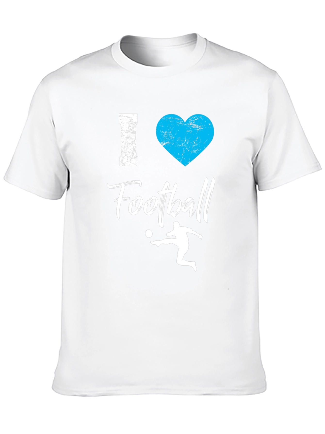 I Love Football T-Shirt - Graphic Tee