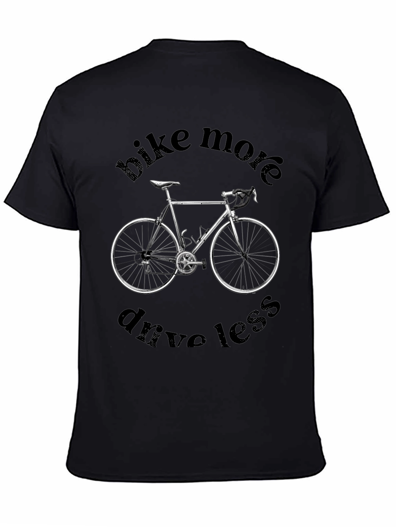 Bike More Drive Less Graphic Tee